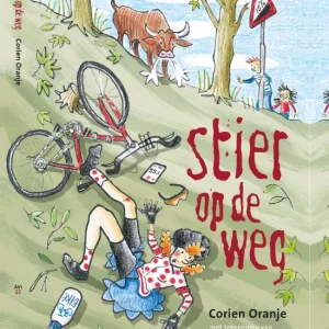 Stier op de weg - Corien Oranje