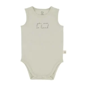 Zusss Mouwloos rompertje - So loved - Zand