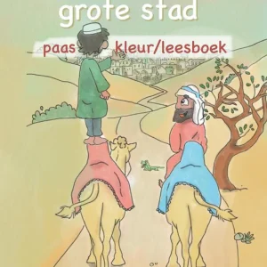 Pasen in de grote stad - kleur en lees boek