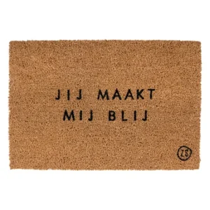 Zusss Deurmat - Jij maakt mij blij - 40x60cm