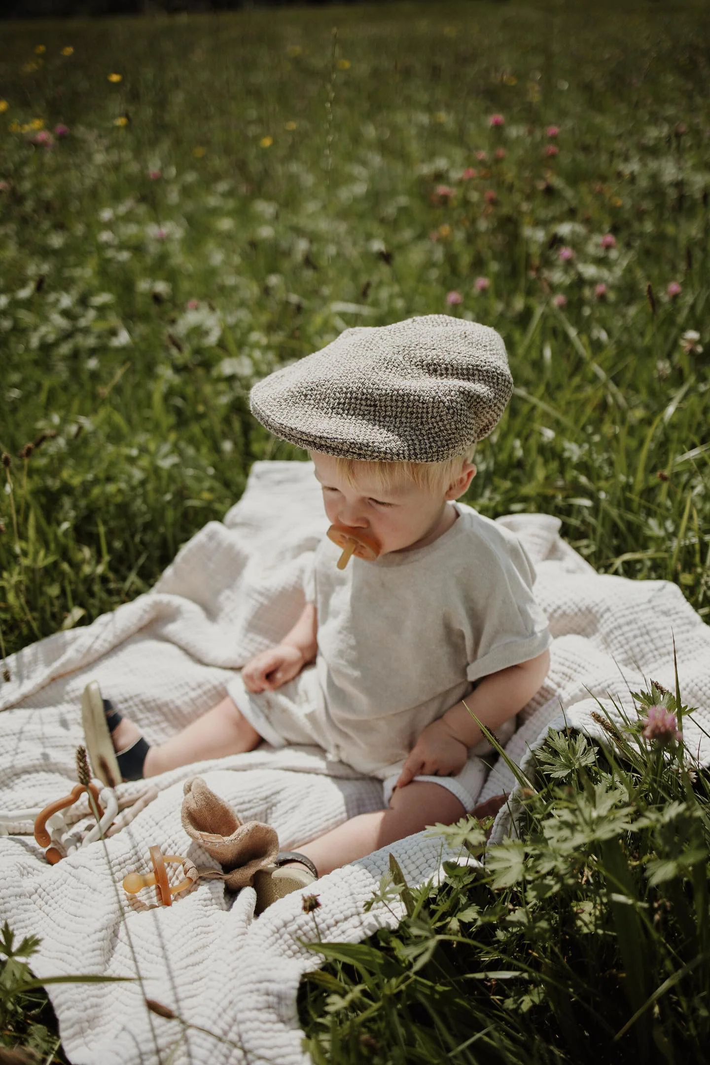 Oversized badstof shirt - handmade - Afbeelding 3