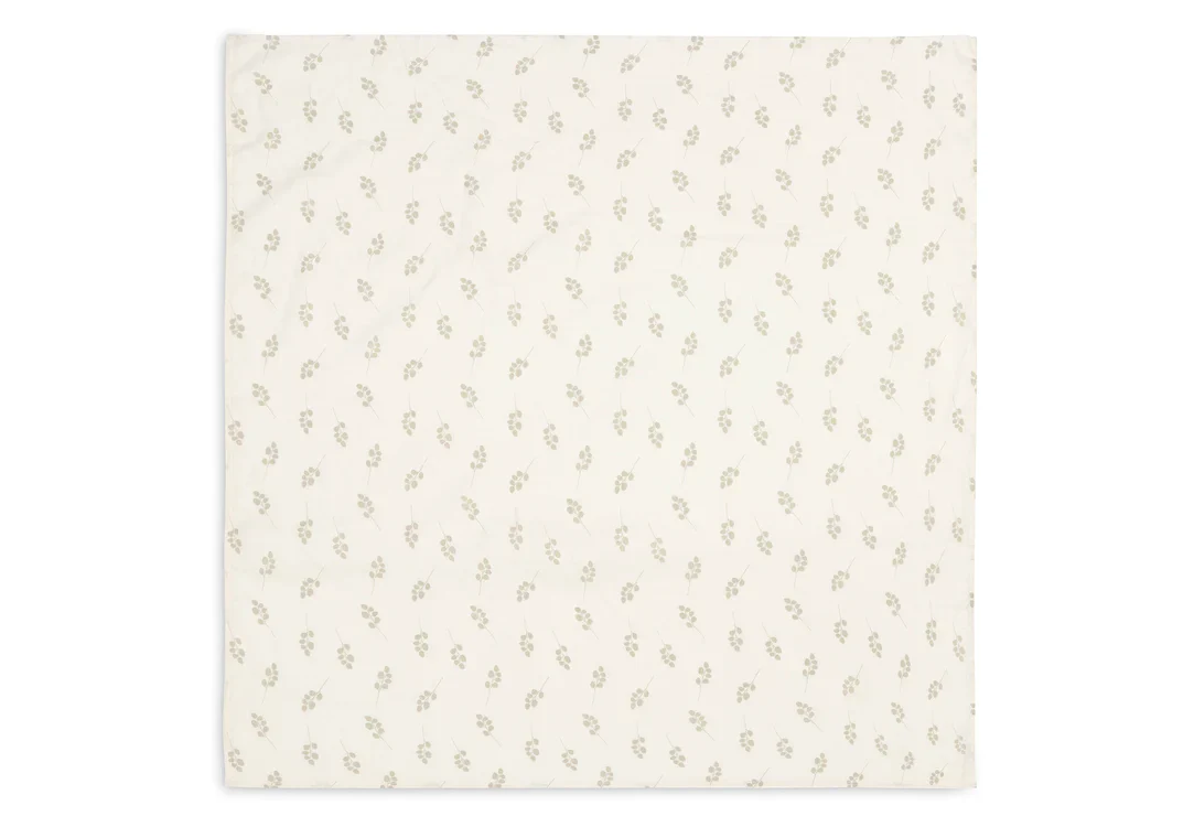 Jollein Hydrofiele Doek - Large 115x115cm - Twig Olive Green (2pack) - Afbeelding 3