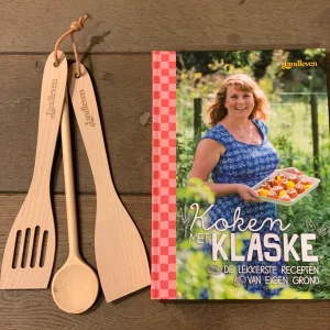 Koken met Klaske - Kookboek met pollepel-set - Landleven