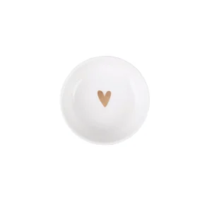 Zusss Dipschaaltje - Goud Hartje - Wit