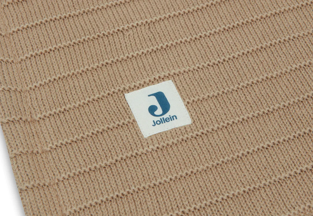 Jollein deken wieg velvet pure knit- 75 x 100 cm - Afbeelding 3