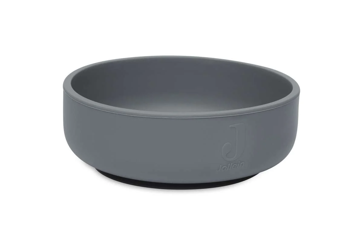 Jollein Siliconen Kommetje - Storm Grey - Afbeelding 2