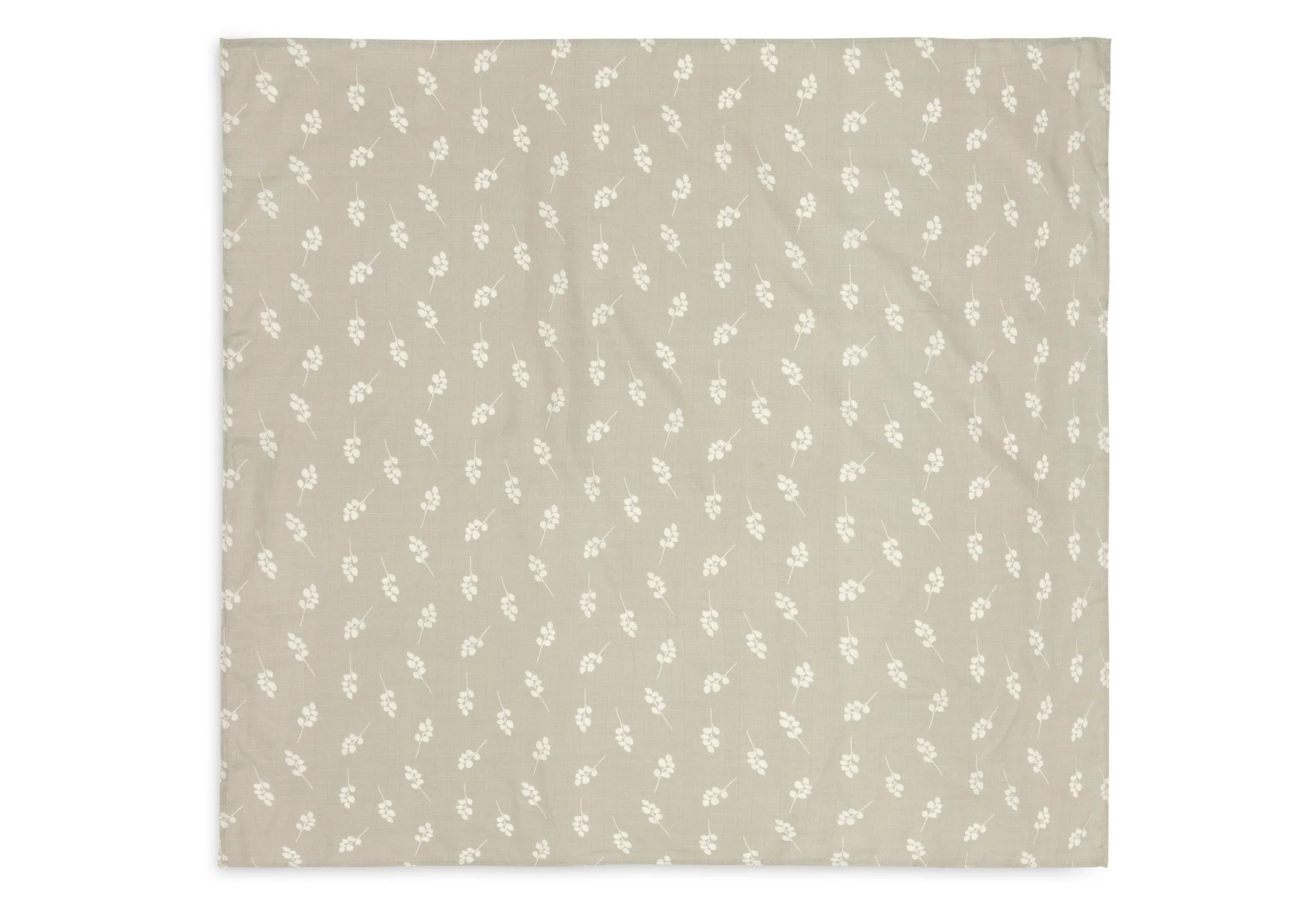 Jollein Hydrofiele Doek - Large 115x115cm - Twig Olive Green (2pack) - Afbeelding 6