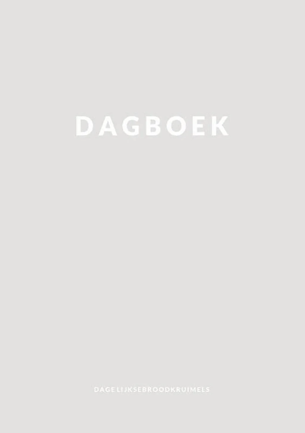 Dagboek - DagelijkseBroodkruimels
