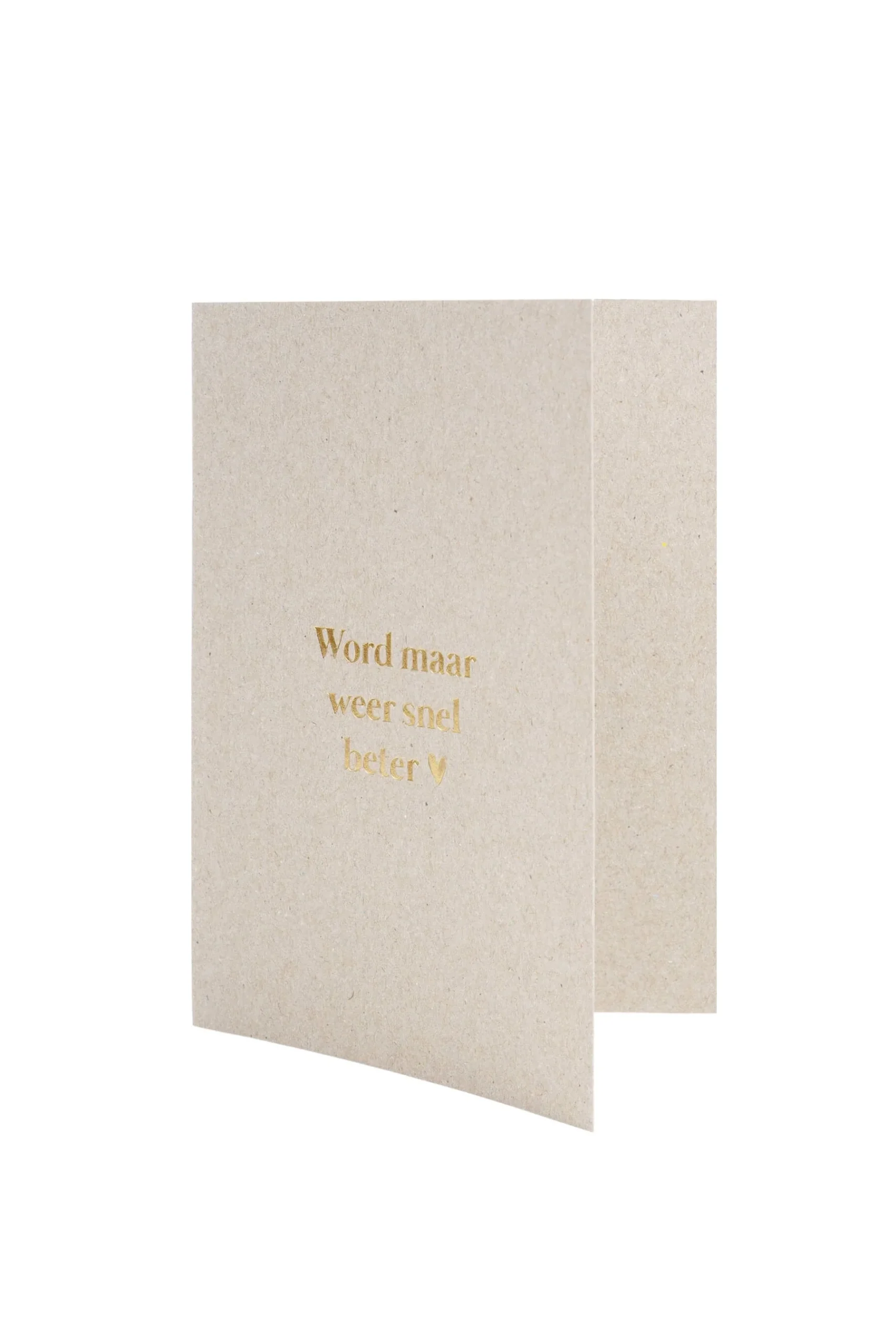 Zusss - Kaart met enveloppe - Word maar weer snel beter - Afbeelding 3