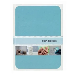 Babydagboek - blauw