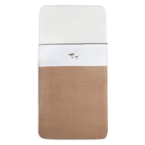 Jollein wieg laken 75x100cm - Goose