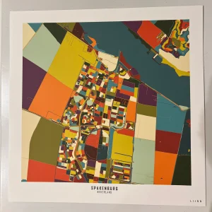 Lijnn Decor Poster 30x30cm - Spakenburg