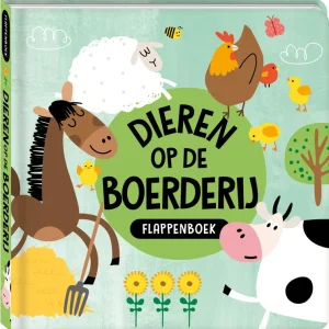 Flappenboek - Dieren op de Boerderij