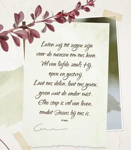 Kaart Sela songs - 7943 - Laten wij tot zegen zijn