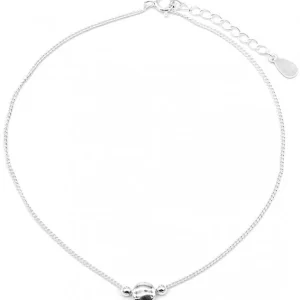 Enkelbandje - echt zilver - cirkel