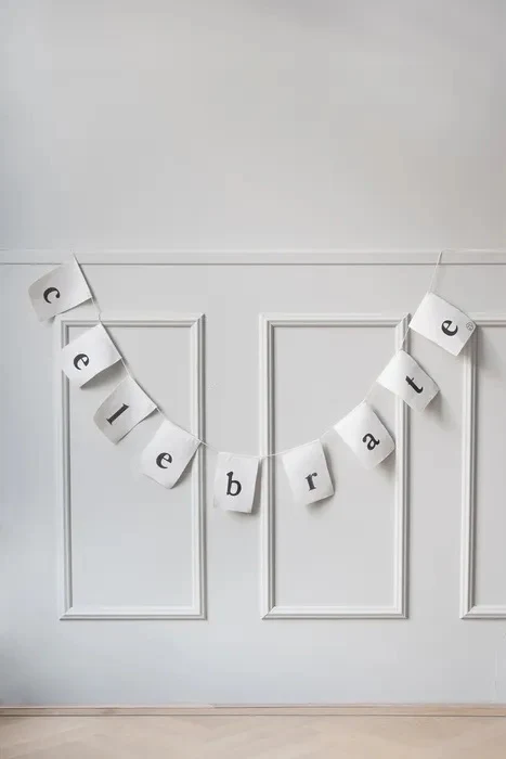 Zusss - Katoenen Vlaggenlijn - Celebrate - 200 cm - Afbeelding 3