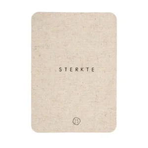 Zusss Linnen Kaart met envelop - Sterkte