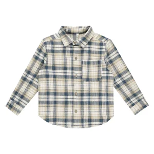 Rylee + Cru - blouse indigo plaid