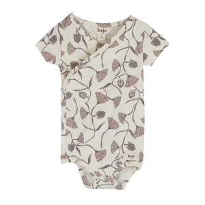 Baje Studio - bodysuit aop flower Joia - crème oat