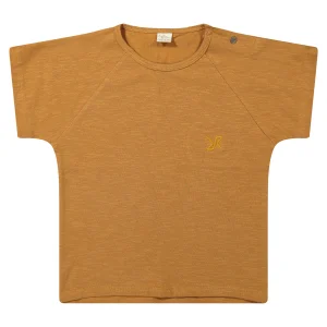Riffle Amsterdam - T-shirt Jules - camel brown