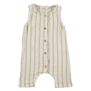 Dear Mini - stripes rustic jumpsuit