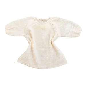 Margaret Ribbon dress - ivory