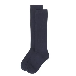 Bobbi Balloon - knee high socks - marine blue
