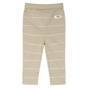 Baje Studio - striped legging Laje - taupe clay