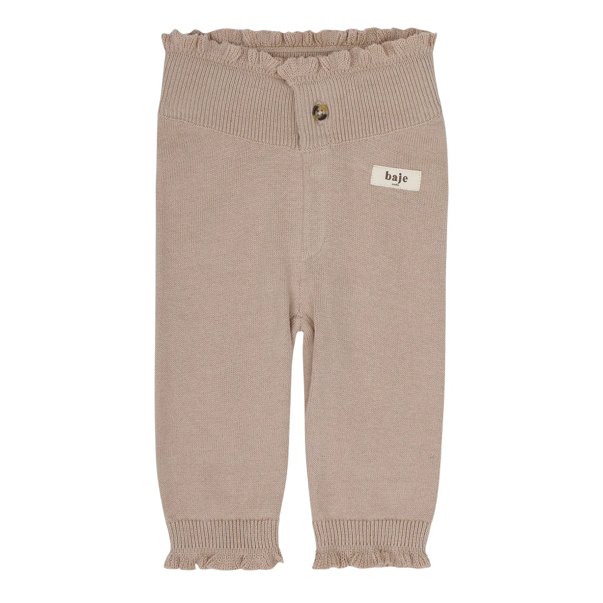 Baje Studio - knitted pants Lauren - rose cafe