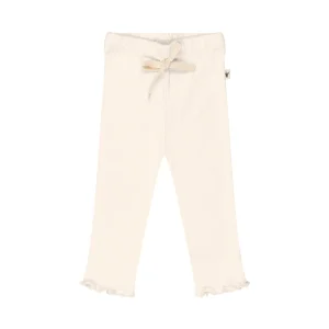 UAUA - legging ruffle - crema