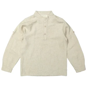 Two You Label - linen blouse Leo - oat