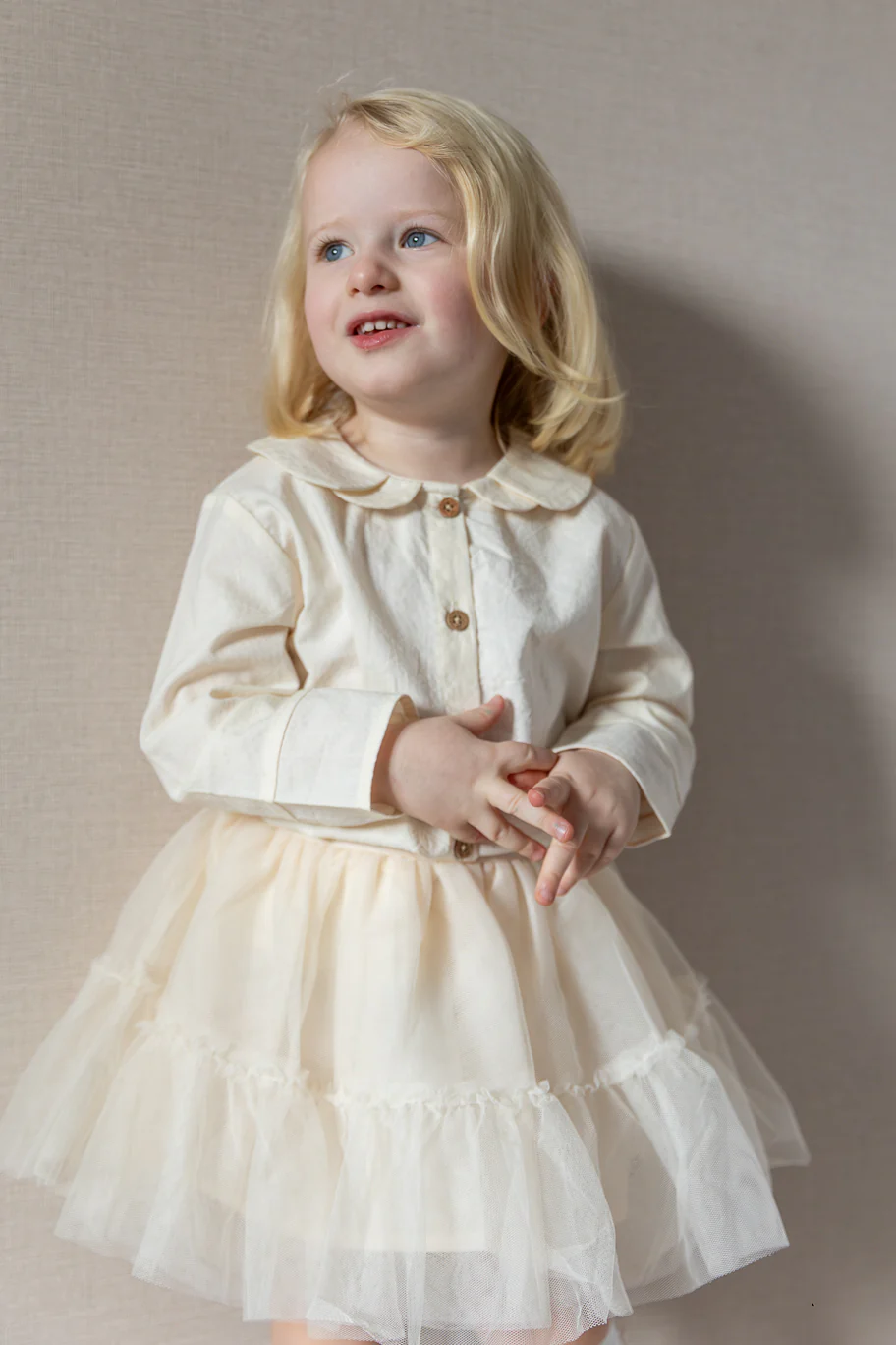 LIl'Atelier - tule skirt - pistachio shell - Afbeelding 3