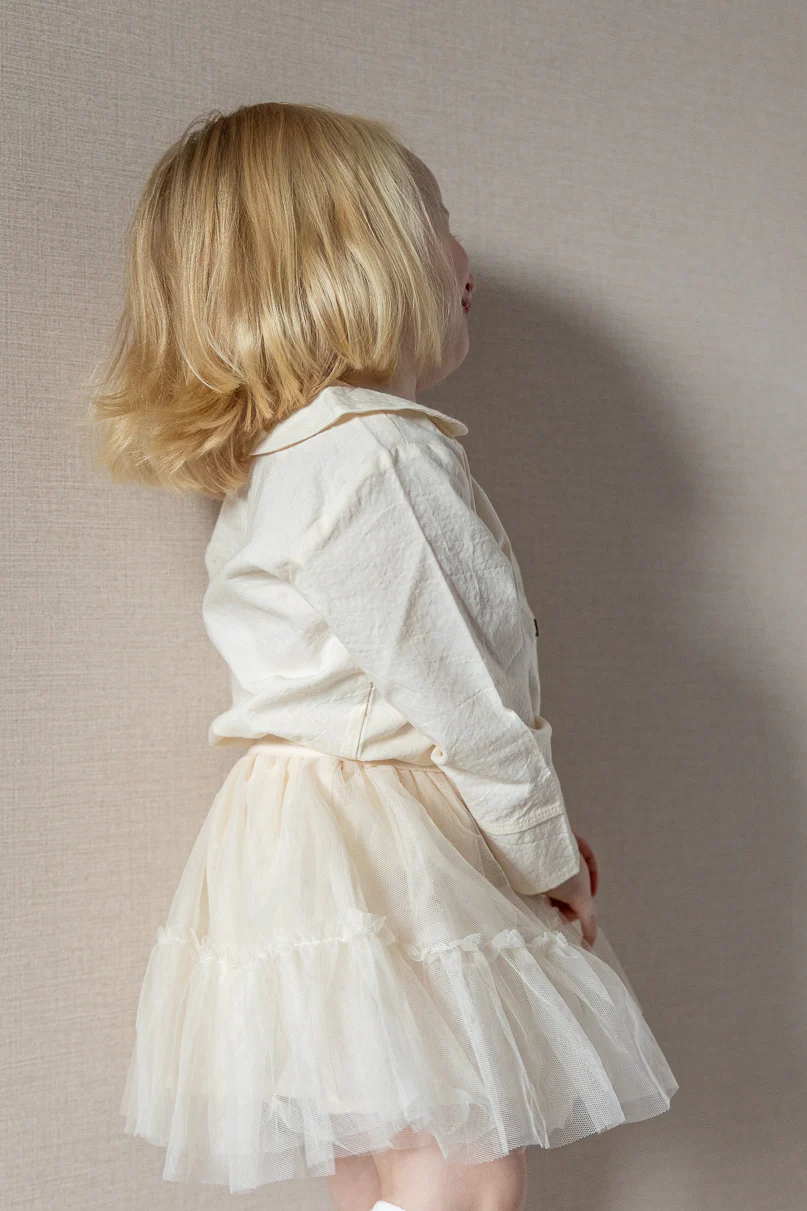 LIl'Atelier - tule skirt - pistachio shell - Afbeelding 4