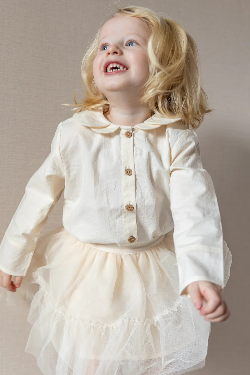 LIl'Atelier - tule skirt - pistachio shell - Afbeelding 5