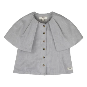 Baje Studio - woven blouse Liss - blue steel