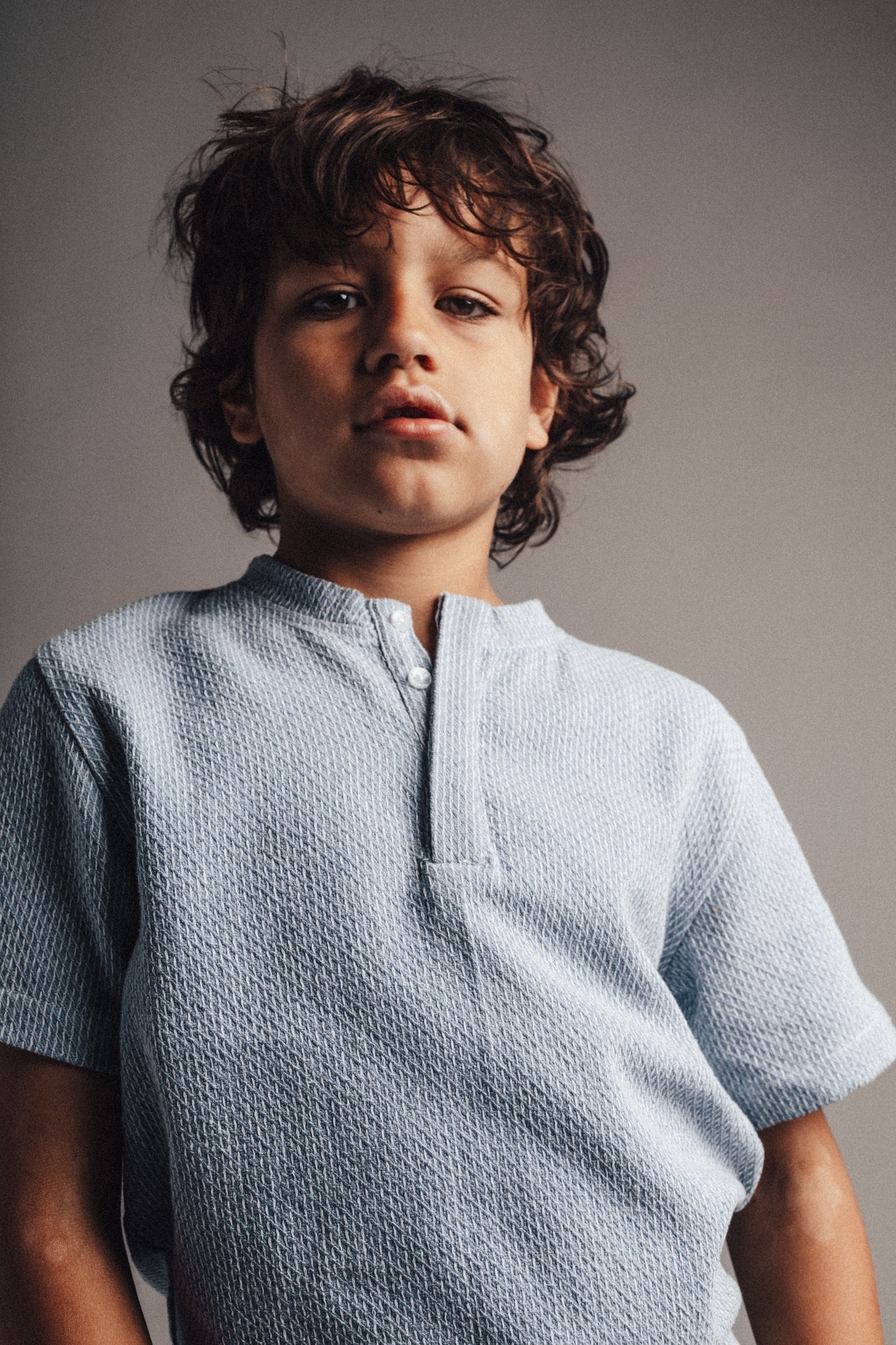 Labo - shortsleeve Loay - blue light - Afbeelding 3