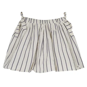 Labo - balloon skirt Lot - lavender grey stripe