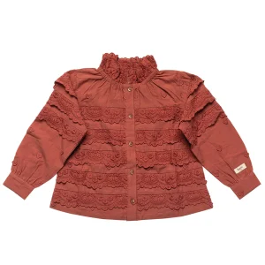 Baje Studio - blouse Luen - red maroon