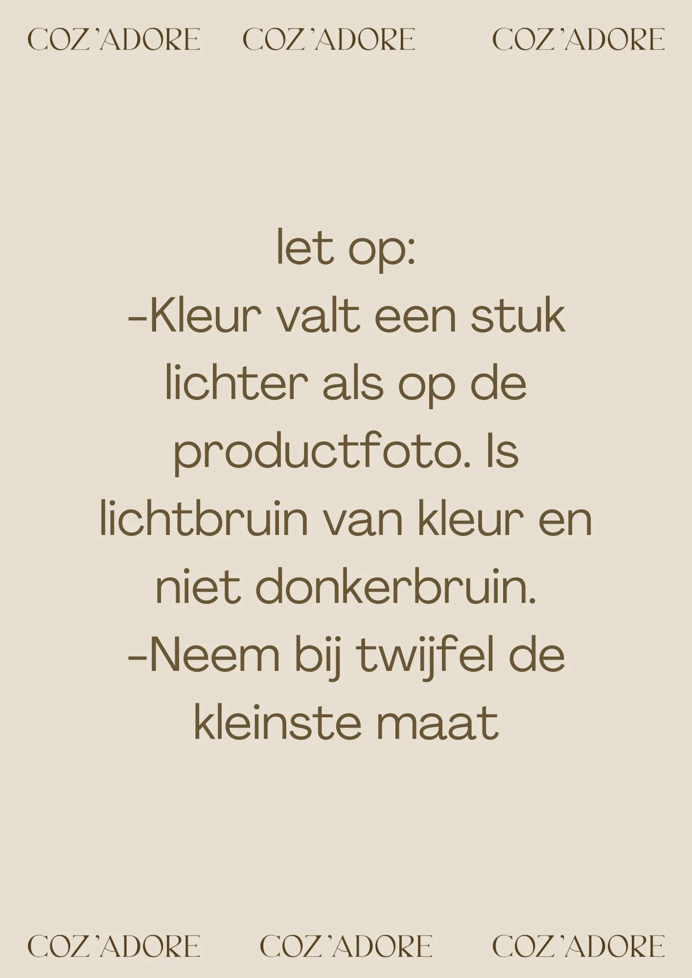 Baje Studio - turtle neck Lutern - brown cacao - Afbeelding 6