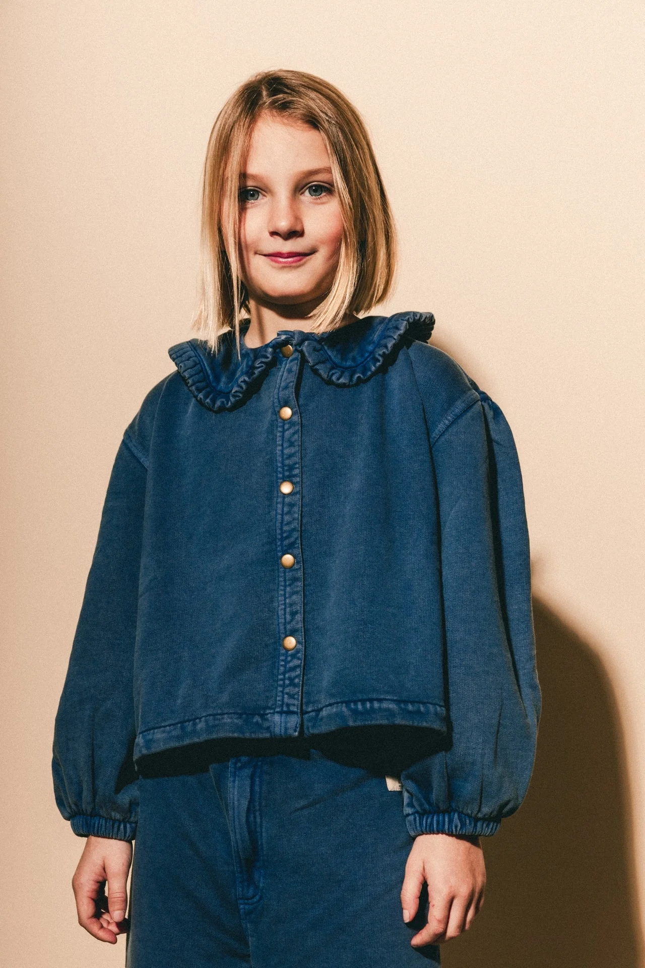 Labo - sweat blouse Mea - blue denim - Afbeelding 5