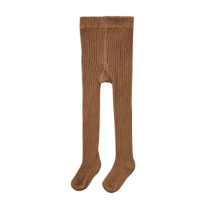 Quincy Mae - tights - cinnamon