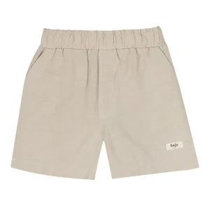 Baje Studio - linen shorts Manuel - beige