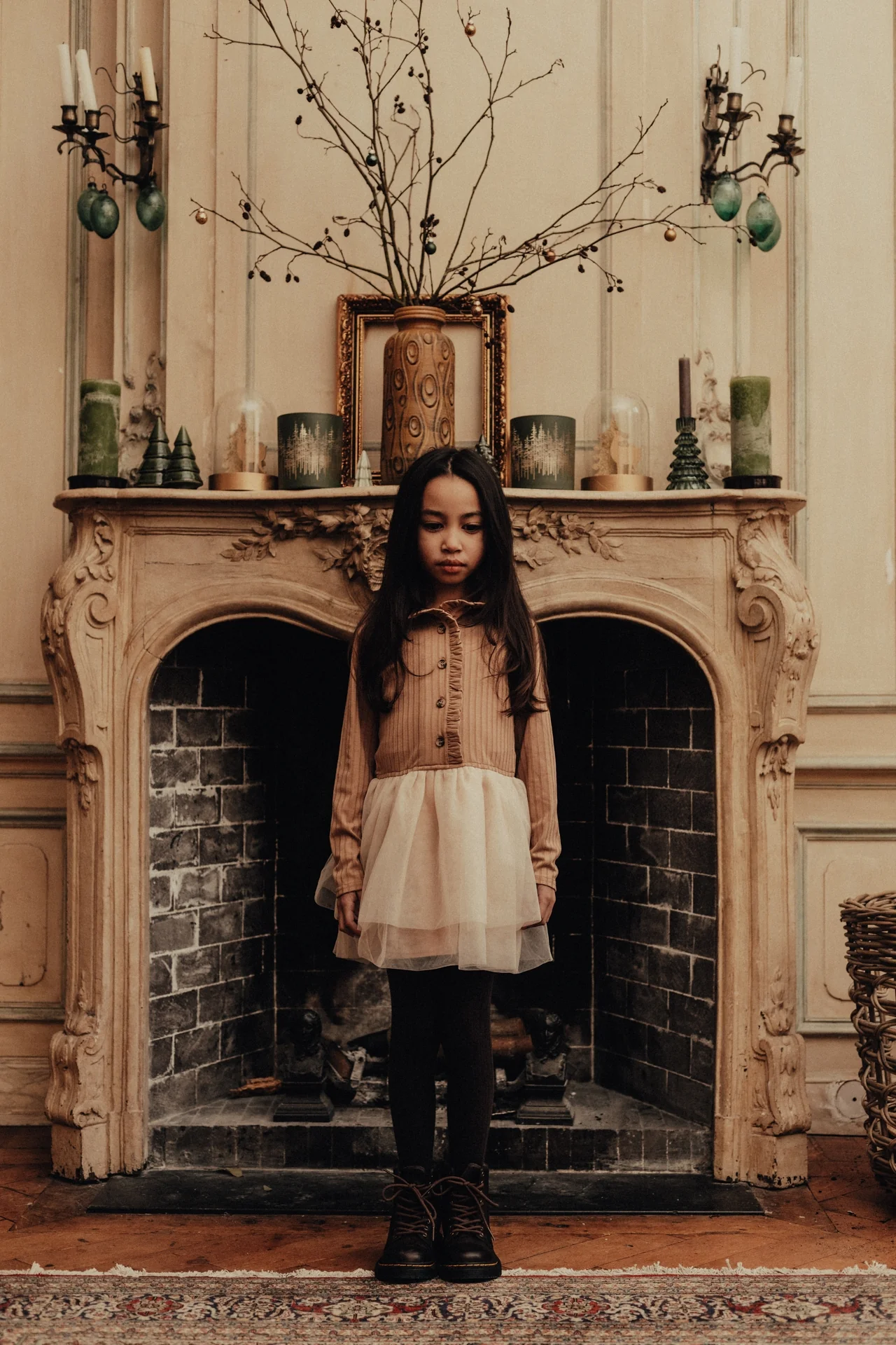 Baje Studio - dress Marly - peach almond - Afbeelding 9