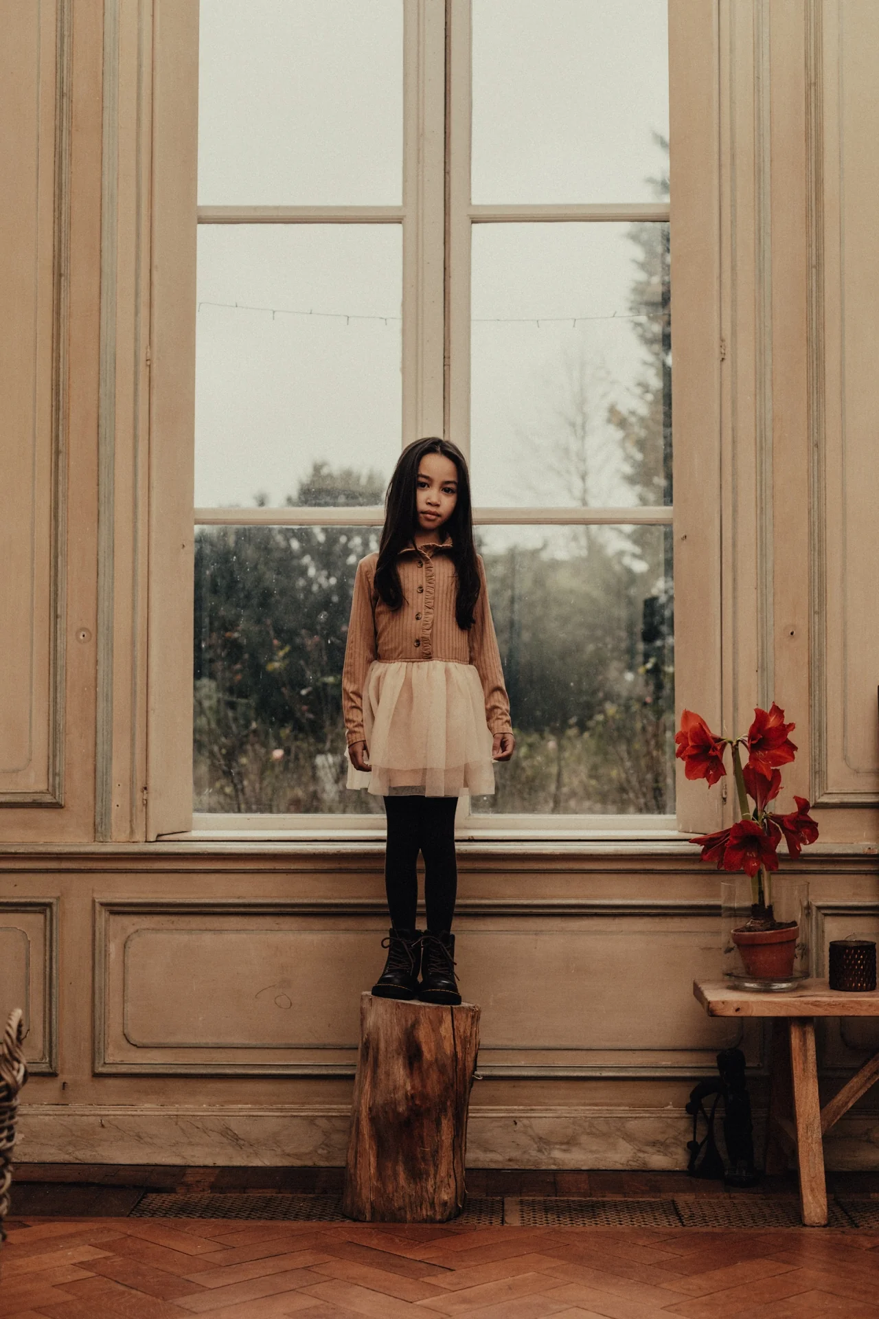 Baje Studio - dress Marly - peach almond - Afbeelding 5