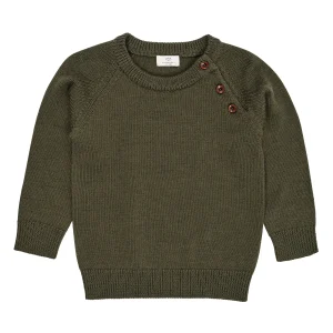 Copenhagen Colors - merino classic pullover - forest green