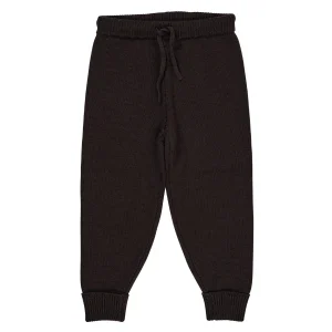 Copenhagen Colors - merino cozy pants - dark brown