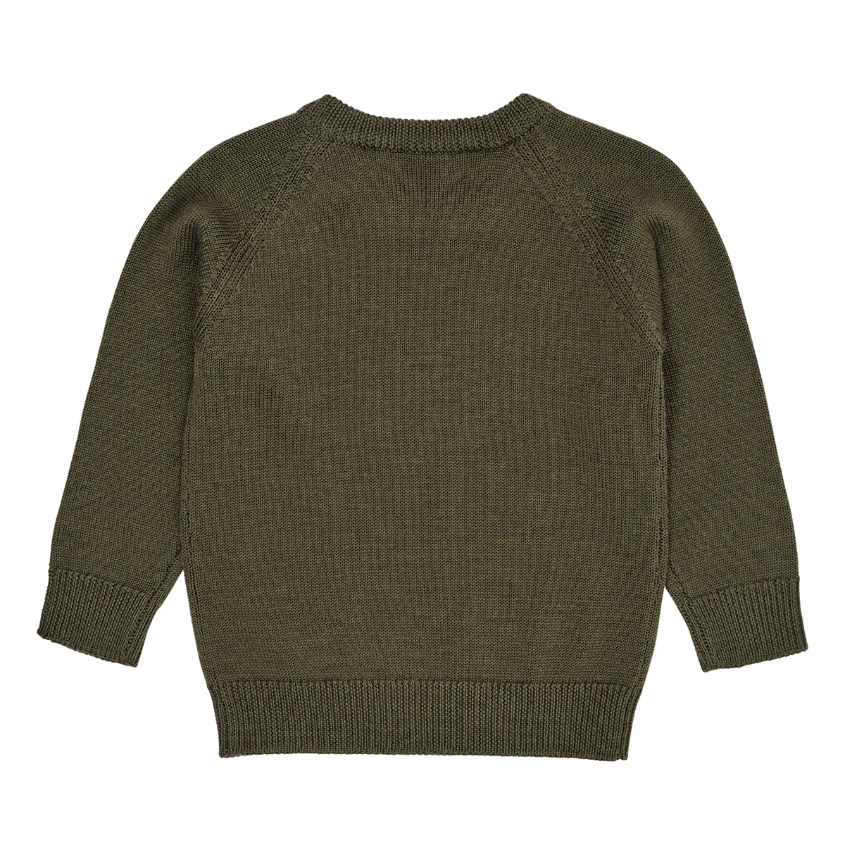 Copenhagen Colors - merino classic pullover - forest green - Afbeelding 6