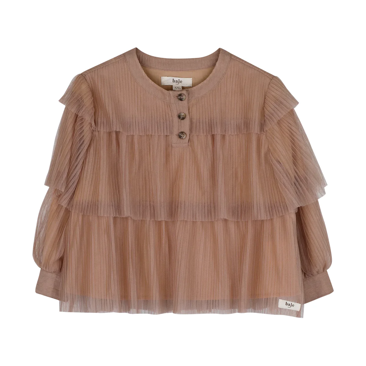 Baje Studio - blouse Meyrin - sand desert - Afbeelding 2