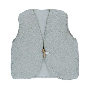 We Are Wovens - bodywarmer Milo Felted Earl Grey