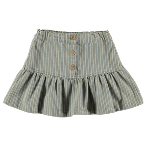 Tocoto Vintage - mini skirt striped denim